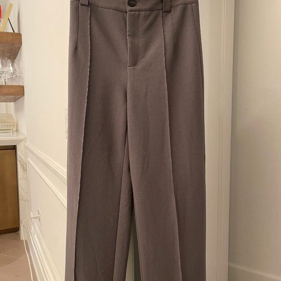 Zara straight pants with seams - Picture 1 of 3